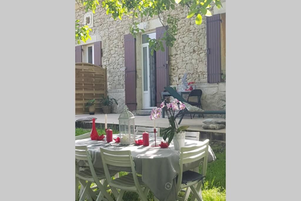 Gite Les Longeres Montazeau Екстер'єр фото