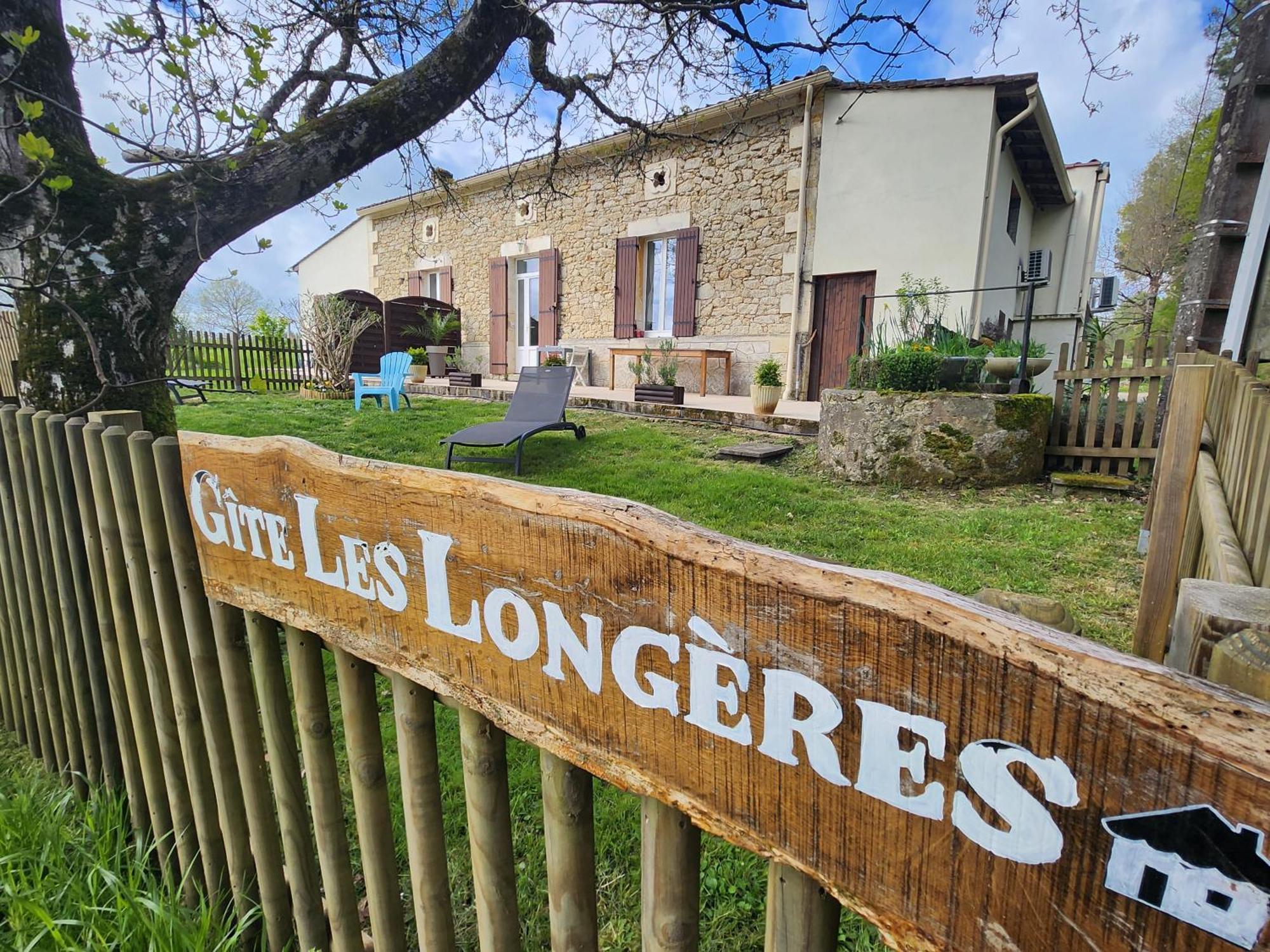 Gite Les Longeres Montazeau Екстер'єр фото